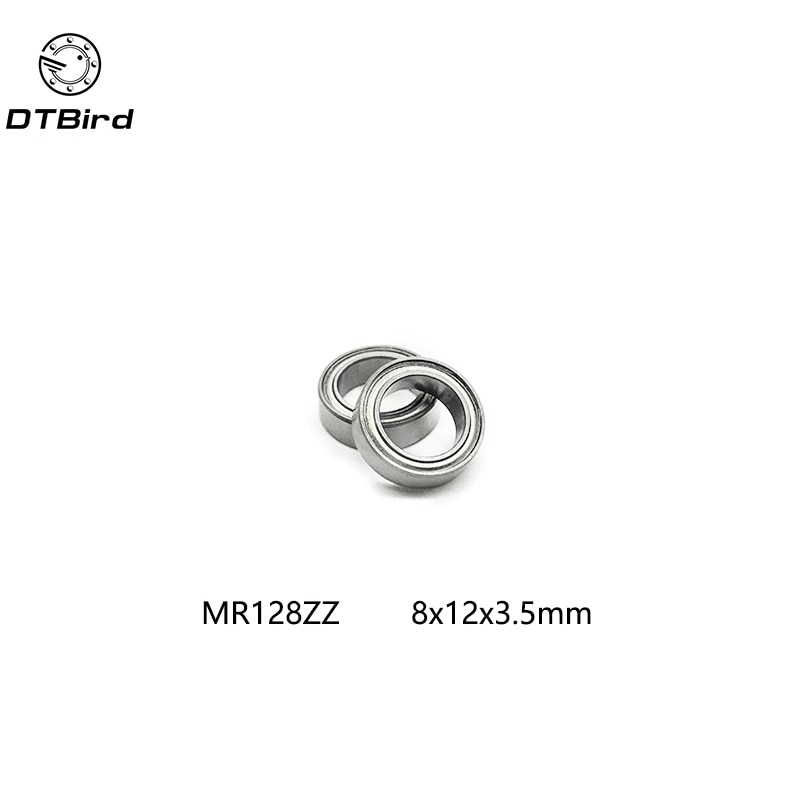 10 PCS MR128ZZ ABEC-1 8X12X3.5mm  Ȩ   M..